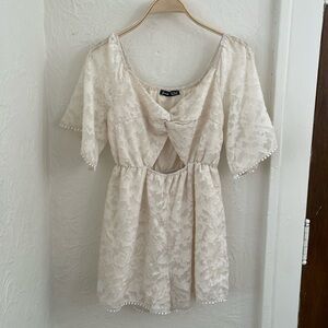 GREATHE Women's Cutout Detail Romper Size 4